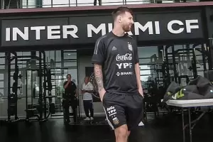 Messi se entrena por primera vez con el plantel de Inter Miami