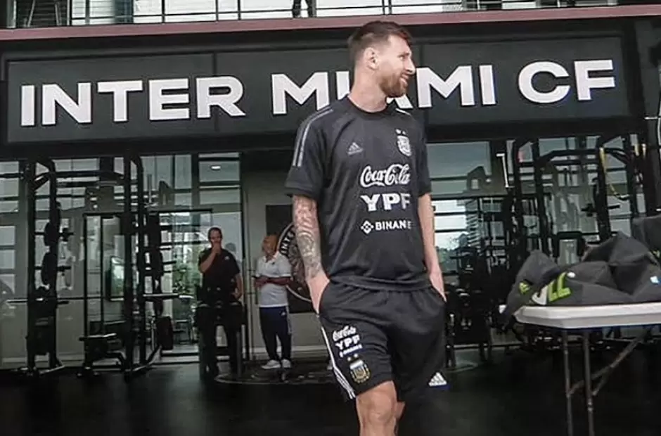 Messi en el Drink Pink