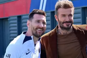 David Beckham dej� sin palabras a un periodista argentino que le pregunt� por Lionel Messi