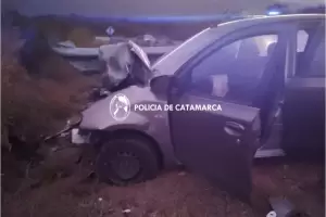 Un padre y sus hijos resultaron heridos en un choque en la Ruta Nacional N�38