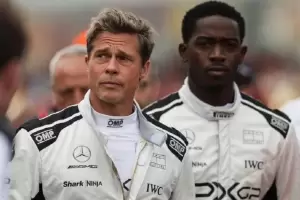 Brad Pitt apareci en la Frmula 1 y se hizo viral: Los motivos