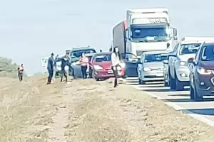 Complicaciones en el trnsito por la Ruta Nacional 38