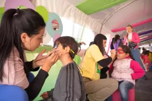 Poncho 2023: El Espacio Infantil, copado por los chicos