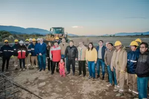 Puentes sobre el Ro Santa Mara: las obras avanzan a bien ritmo