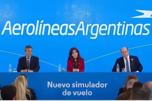 Junto a Massa, Cristina Kirchner critic a Alberto: "Alguien debera hacer un simulador de presidente"