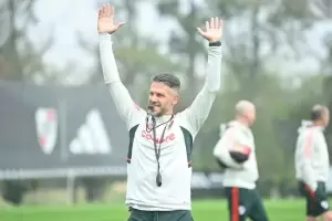 River Plate confirm su primer refuerzo y ya se entrena con el plantel