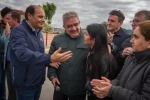 Inauguraron la urbanizacin del Barrio Papa Francisco
