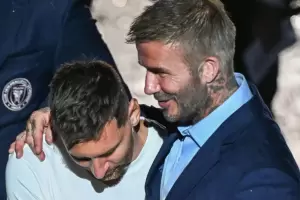 Beckham habl� de la adaptaci�n de Messi en el Inter de Miami y dej� una frase que llam� la atenci�n