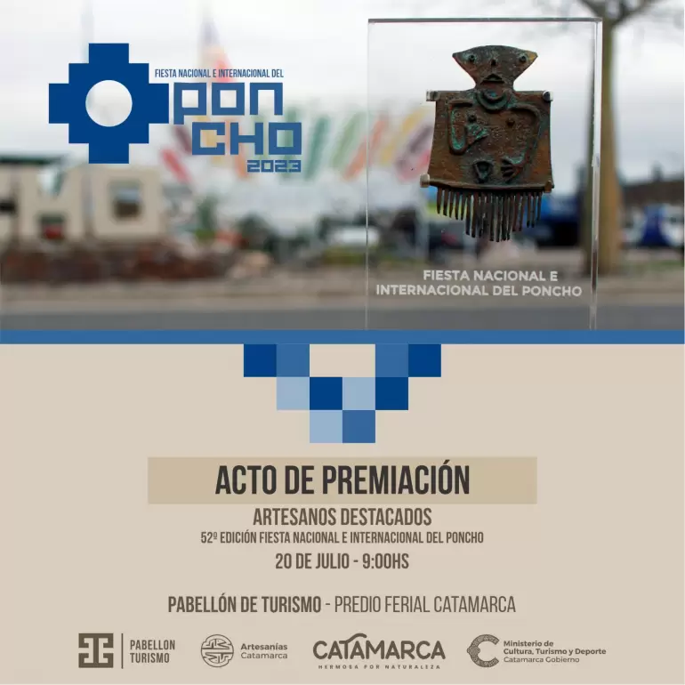 poncho premio artesanos