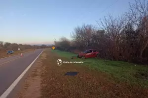 Un joven perdi� la vida tras un violento vuelco en Ba�ado de Ovanta