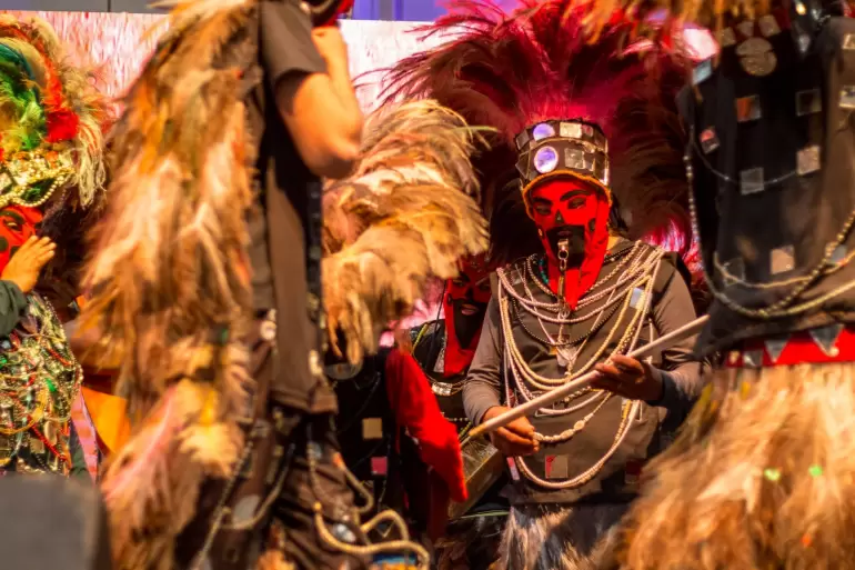 poncho carnavales ancestrales