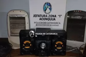 Aconquija: recuperan elementos robados de una vivienda