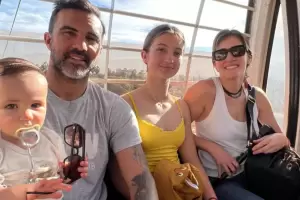 Enojada a los gritos: Mica Viciconte protagoniz un tenso momento durante sus vacaciones