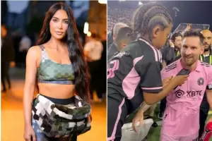 Kim Kardashian habl del fanatismo de su hijo por Messi