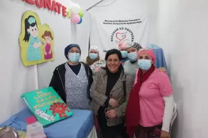 Prevencin: ms de 300 personas se vacunaron durante la Fiesta del Poncho