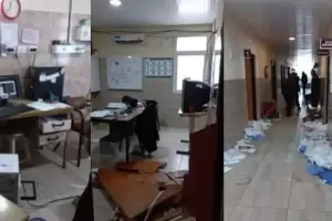 Una mujer muri y la familia destroz el hospital en el que estaba internada