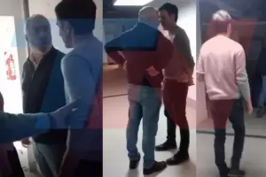 Garca Moritn y Bodart mantuvieron una fuerte discusin y casi se agarran a las pias: And a discutir con tu mujer