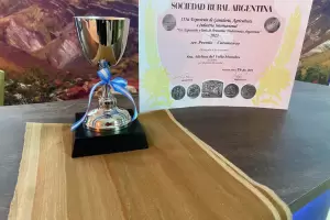 Expo Rural 2023: el 1 premio en artesanas fue para una reconocida artesana de Beln