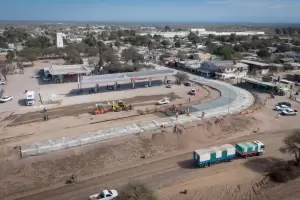 El Gobierno avanza con obras de infraestructura vial en Recreo