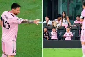 Fin del misterio: Antonela Roccuzzo revel� a qui�n imit� Lionel Messi en su nuevo festejo