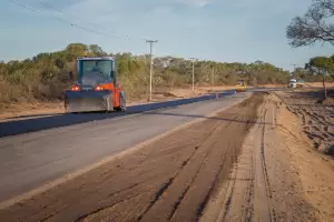 Vialidad Provincial avanz ms de un 70% en la obra de Ruta 7