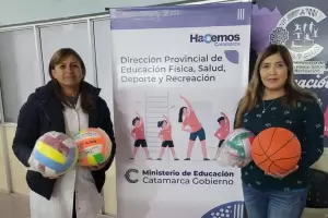 Educacin entreg elementos deportivos a escuelas primarias y secundarias