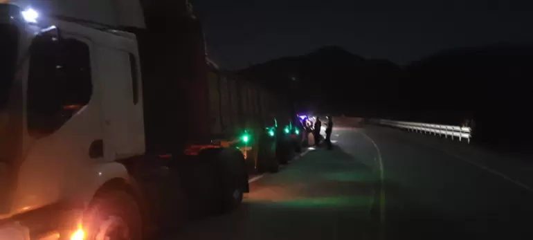 vuelco camin totoral