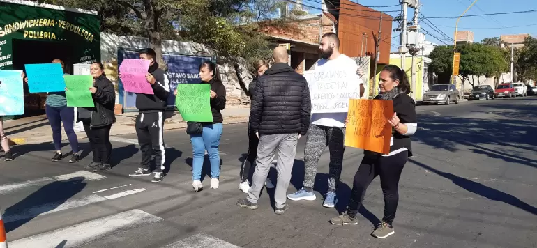 protesta hogar de ancianos