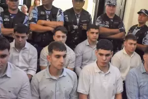 Crimen de Bez Sosa: los rugbiers salen por primera vez tras la condena
