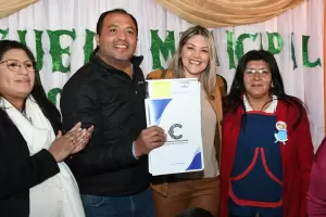 Oficializaron el traspaso de la Escuela Municipal de Santa Mara a la Provincia