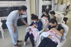 Semana Mundial de la Lactancia: Consejera y "teteada" en la Maternidad