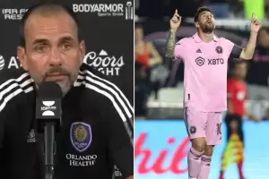 Explosivo descargo del DT del Orlando City contra Messi y el arbitraje