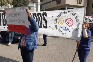 Estatales autoconvocados se movilizaron contra la mala liquidacin de los haberes