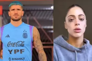 Un video filtrado de Rodrigo De Paul revela su preocupacin por las crticas a Tini Stoessel: "Deciles que es mentira"