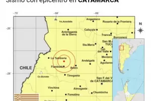 Temblor de 3 de magnitud sacudi a Fiambal