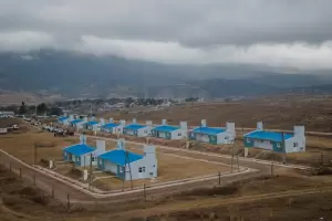 Barrio recuperado en Aconquija: todo listo para ser entregado