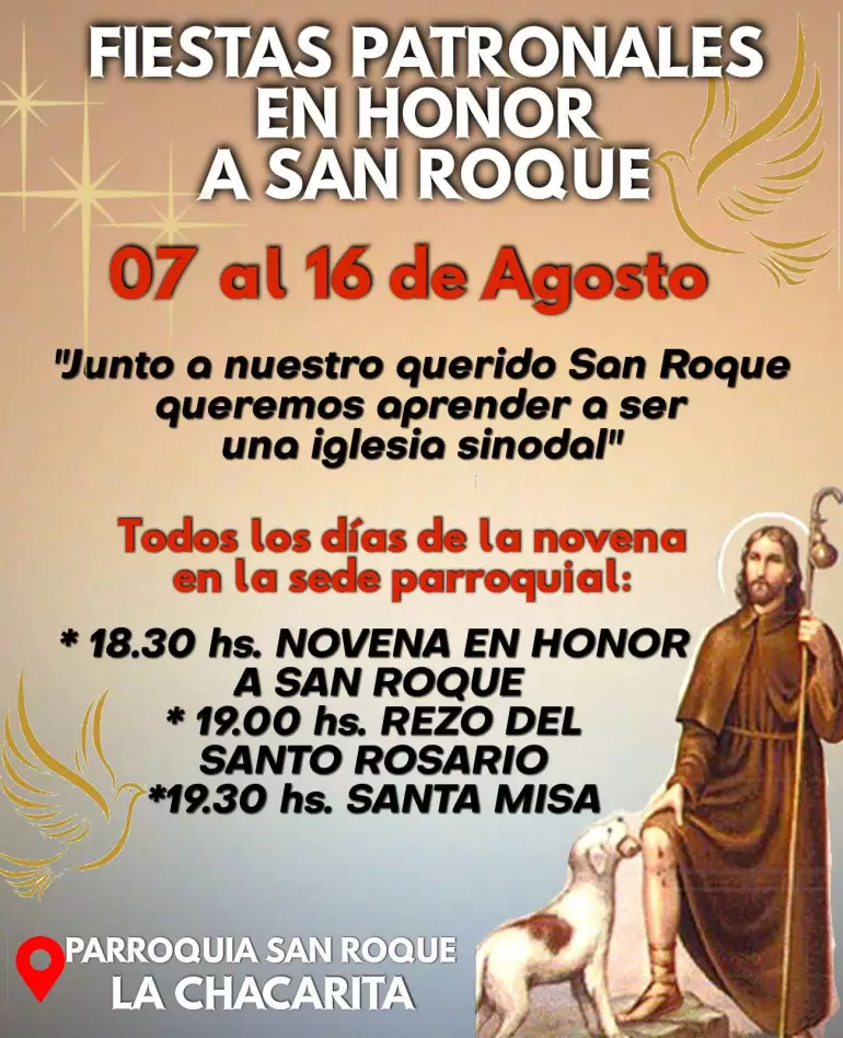 San Roque, fiesta patronales