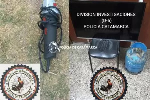 La polica secuestr elementos sustrados de unas viviendas