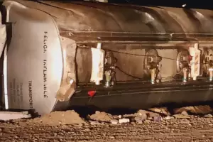 Siniestro vial entre San Antonio y el puente sobre el ro Albigasta