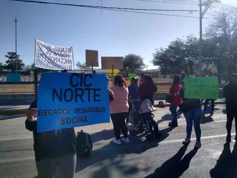 protesta hogar de ancianos jueves