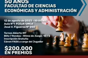 Torneo de Ajedrez por los 50 aos de la Facultad de Ciencias Econmicas