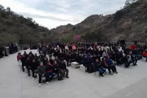 Bicentenario de la creacin de la Polica de la Provincia: La familia policial peregrin a la Gruta