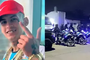 L-Gante vota y es trasladado en medio de un megaoperativo