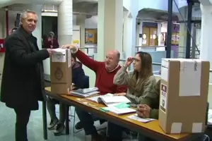 Elecciones 2023: Vot Alberto Fernndez