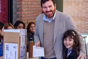 El concejal Dusso emiti� su sufragio y destac� la participaci�n ciudadana