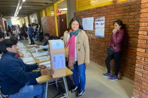 Inga emiti� su voto en Santa Mar�a
