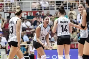 Las Panteras campeonas de la Copa Panamericana de v�leibol