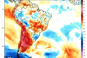 Ola de calor en pleno invierno: la mxima ser de 35