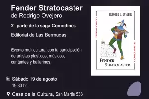 Presentan el segundo libro de la saga Comodines, de Rodrigo Ovejero