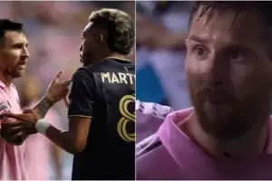 Se supo qu� le dijo Lionel Messi al rival con el que qued� cara a cara tras una acci�n desleal